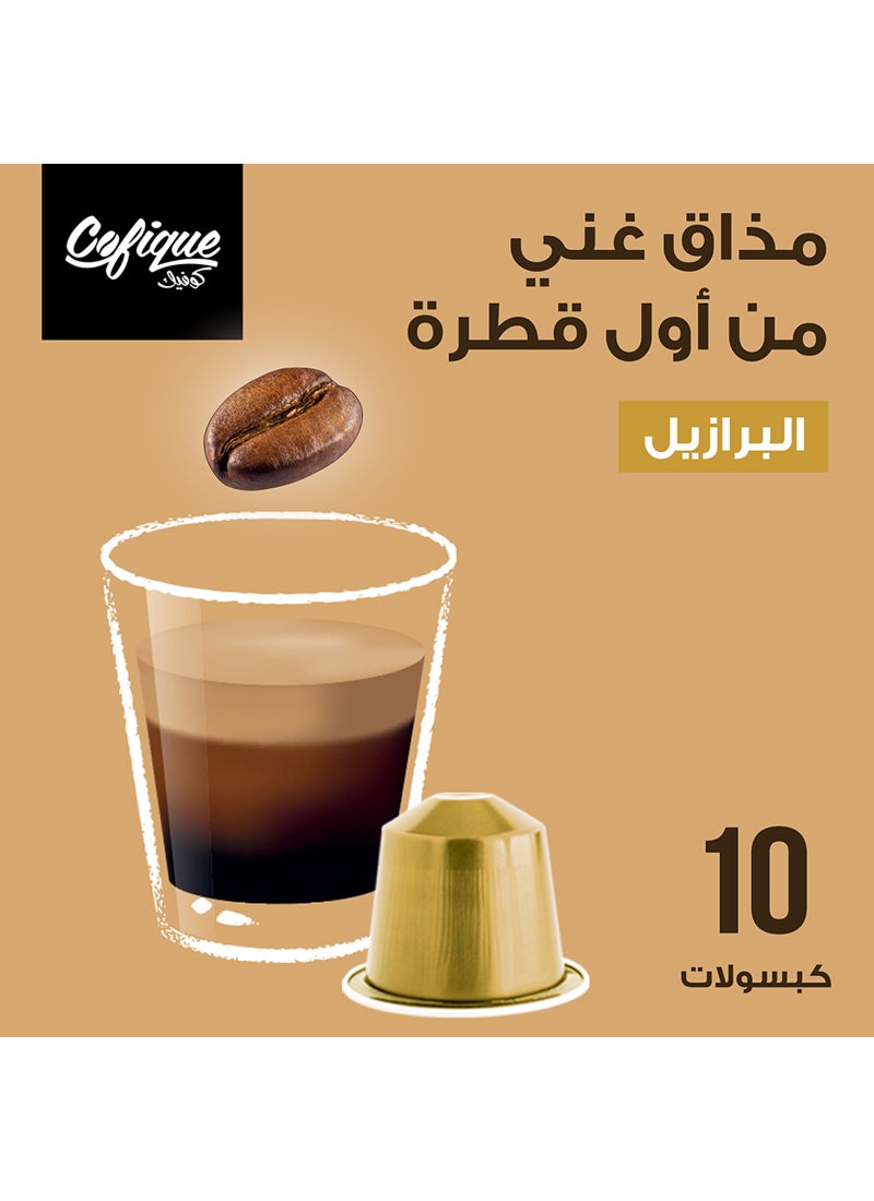 Cofique Brazil Single Origin Coffee Capsules - Image 2
