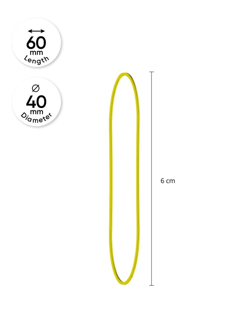 ErichKrause - Rubber bands diameter 40 mm/length 60 mm, assorted (box 100 g) - Image 1