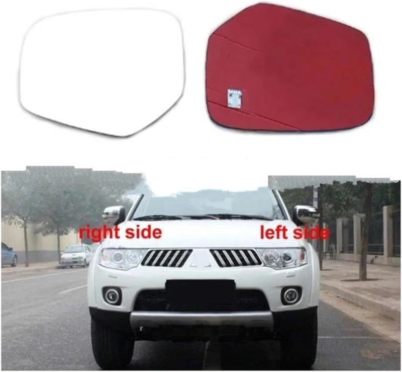 زجاج مرآة الباب الجانبية لسيارة Pajero Sport للسنوات 2006–2013، مرآة الرؤية الخلفية للجانب، إكسسوارات سيارة - Image 5