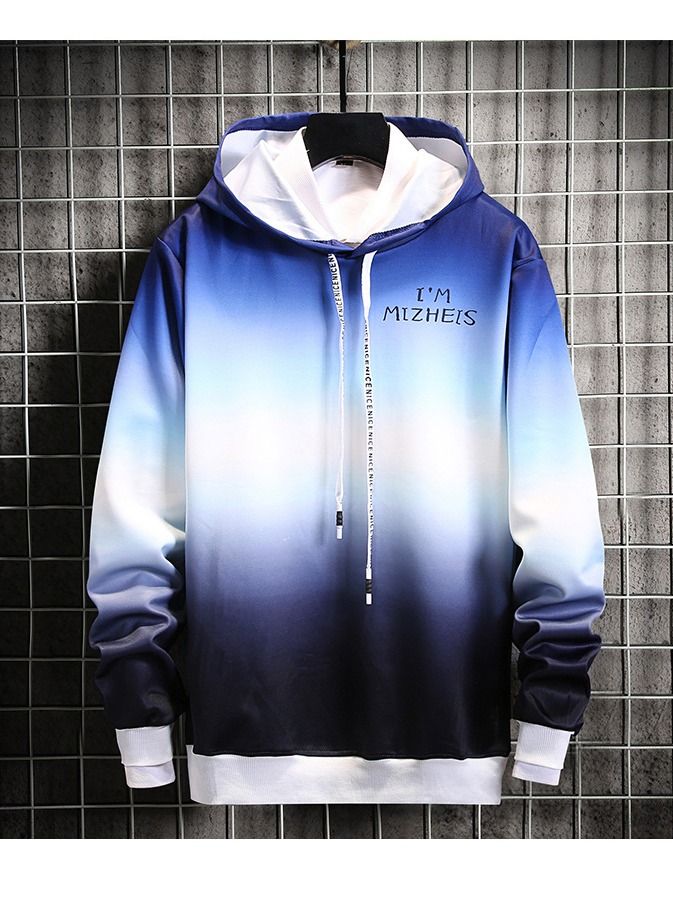 NIBEMINENT Men's Youth Thin Sports Suit Korean Top and Pants Hoodie  - Image 2