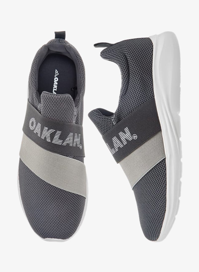 Oaklan by Shoexpress Men's Mesh Slip-On Sneakers with Pull Tabs - Image 2