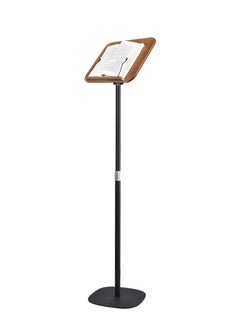 Generic 130CM Wooden Quran Stand Prayer Table Tray Standing Podium Reading Bookshelf with Fixing Clips Height Adjustable Removable Ergonomic Eid Gift for Prayer, Worship, Reading  - Image 1