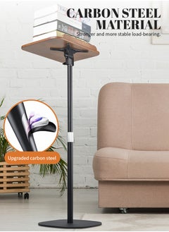 Generic 130CM Wooden Quran Stand Prayer Table Tray Standing Podium Reading Bookshelf with Fixing Clips Height Adjustable Removable Ergonomic Eid Gift for Prayer, Worship, Reading  - Image 5