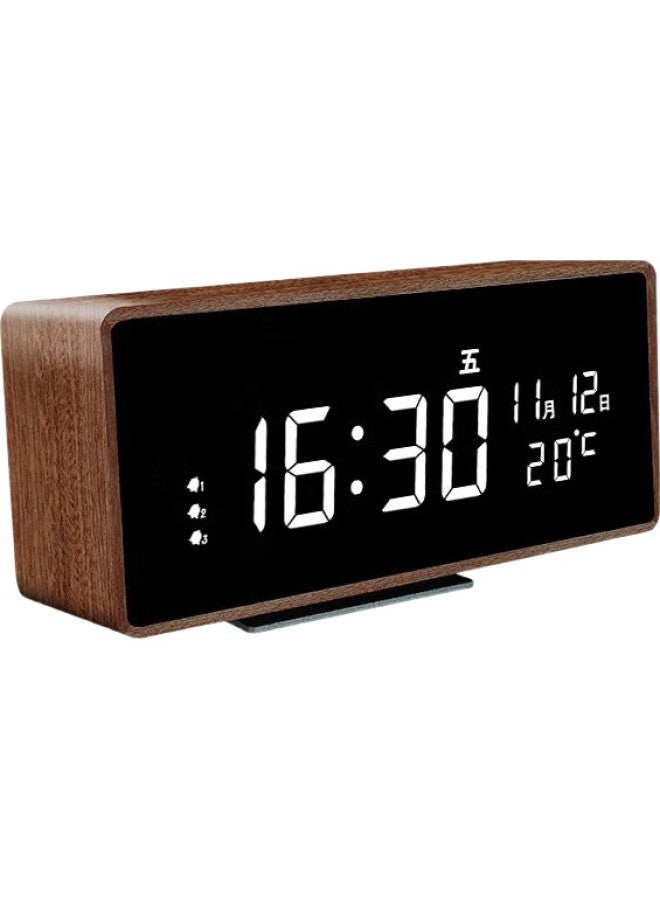 MOMEN Alarm Clock, Smart Bluetooth Speaker Creative Electronic Clock, Student Bedroom Bedside Night Light Clock, High-End Gift - Image 1