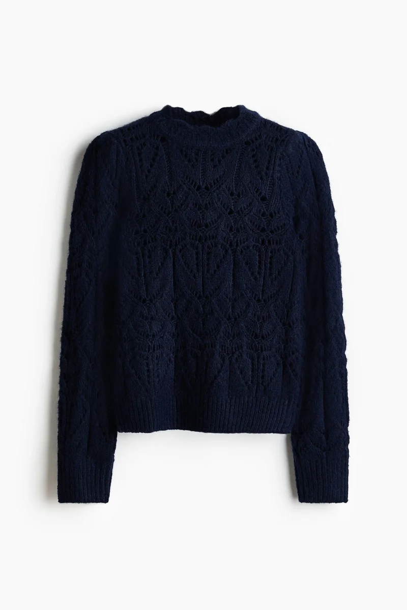 H&M Pointelle-knit jumper