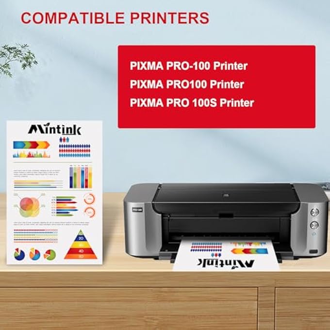 CLI-42 BLACK INK CARTRIDGE REPLACEMENT FOR CLI42 CLI 42BK INK WORK FOR PRO-100 PRO-100S PRINTER (CLI-42 BLACK INK TANK, 5-PACK) - Image 2