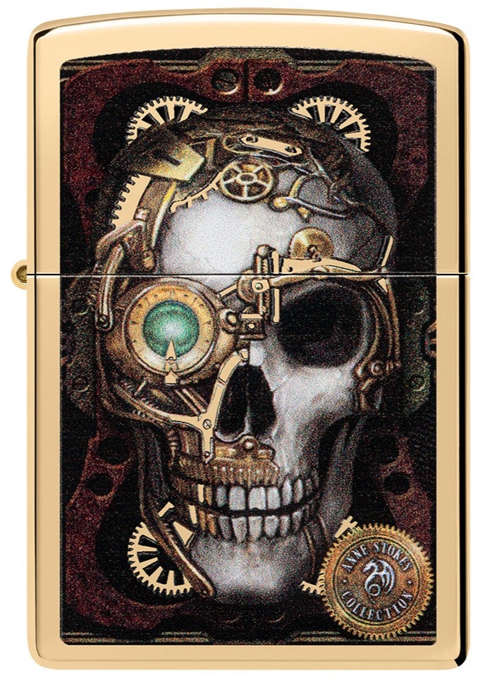 Zippo Ci406569 254B Anne Stokes Collection High Polish Brass Windproof Lighter - Image 2