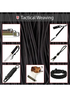SYOSI Type III Paracord 550 Camping Rope Hiking Survival Boy Scout Parachute Cord Outdoor Hammock  - Image 2