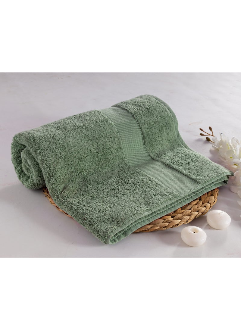 Jacquar Dina 100% Egyptian Cotton Bath Towel 3-Piece Set Soft Quick Dry Towels Size 30x30, 100x50 and 140x70 cm  - Image 3