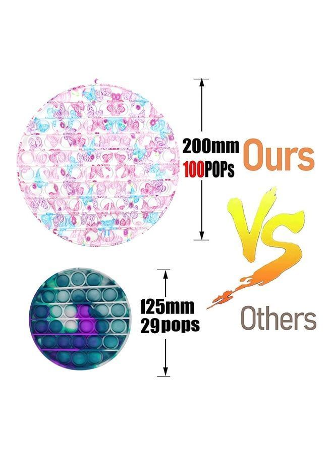 NIBEMINENT Big Size Pop it Push Bubble Sensory Fidget Toys - Image 2