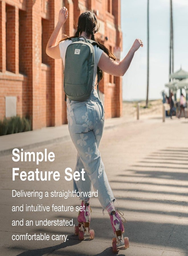 Osprey Arcane Small Day Unisex Lifestyle Backpack Matcha Green Heather O/S - Image 4