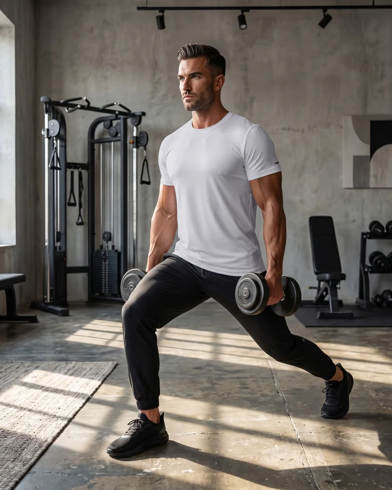 Musclemind Off White Core Motion Training T-shirt for Men | Best Price UAE