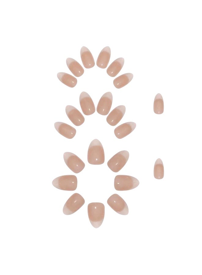 Shein Short French False Nails - 24pcs - Image 1