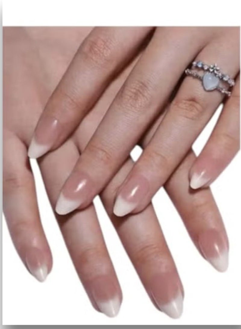 Shein Short French False Nails - 24pcs - Image 2
