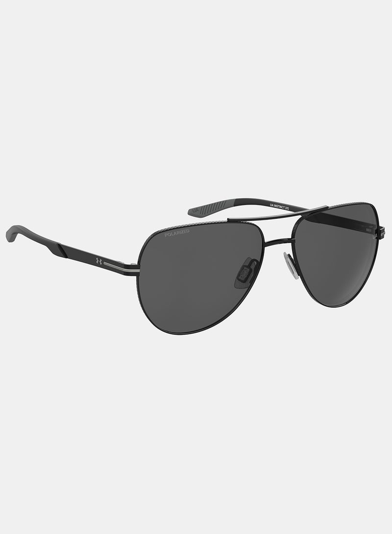 UNDER ARMOUR Unisex Aviator Sunglasses 59 UA INSTINCT 2/G - Image 2