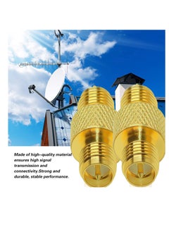 SUNSAR 4 PCS RF Coaxial Coax Adapter Connector Kit SMA Male to SMA Male SMA Coupler Adapter Converter for Antenna, Radio  - Image 5