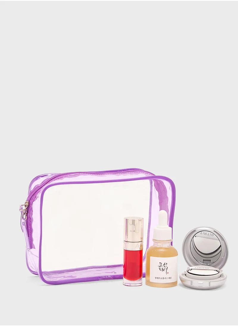 جينجر Clear Cosmetic Bag