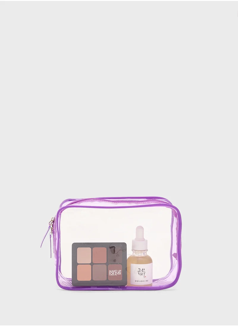 Ginger Clear Cosmetic Bag