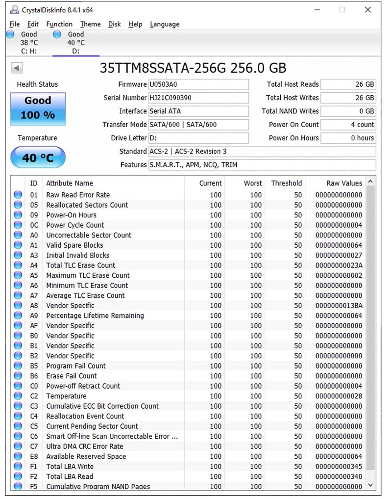 Timetec 256GB SSD 3D NAND SATA III 6Gb/s M.2 2280 NGFF 128TBW Read Speed Up to 550MB/s SLC Cache Performance Boost Internal Solid State Drive for PC Computer Laptop and Desktop (256GB) - Image 4