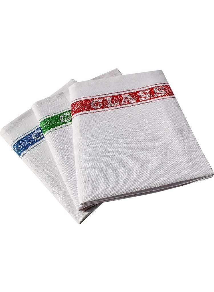 Chemex Aqua Glass cloth 50x50cm (1X12) Red