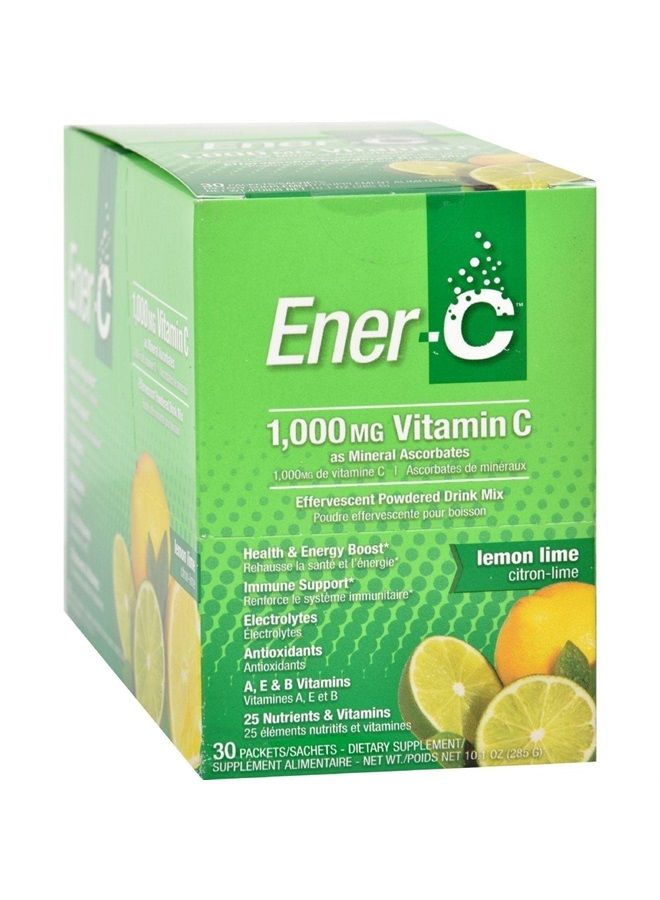 Ener-C Vitamin Drink Mix, Lemon Lime, 1000 Mg, 30 Count - Image 1