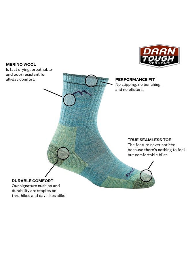 Darn Tough Tough Women's Hiker Micro Crew Midweight With Cushion Hiker Micro Crew Midweight with Cushion (pack of 1) - Image 3
