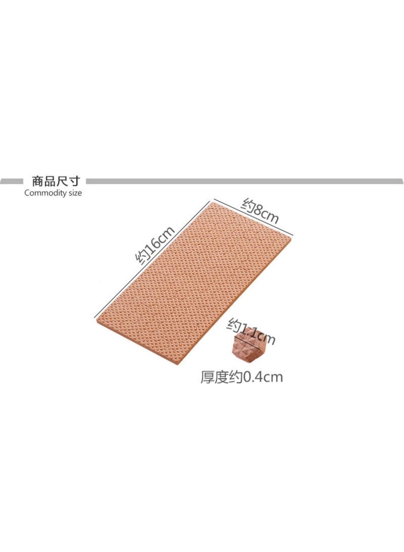 هوميرا مجموعة من 60 قطعة من سدادات الأبواب والأدراج الإسفنجية، لتنظيم الخزائن والأثاث، تعمل على تقليل الضوضاء وامتصاص الصدمات، وسادات مرنة سهلة الاستخدام. - Image 2