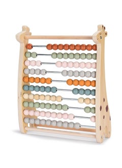Abacus For Kids Math Counting Toy Made Of Wooden Beads And Rack Children'S Wood Number Counters For Teaching Addition Subtraction And More Counting Tool For Toddlers And 1St Grade Kids