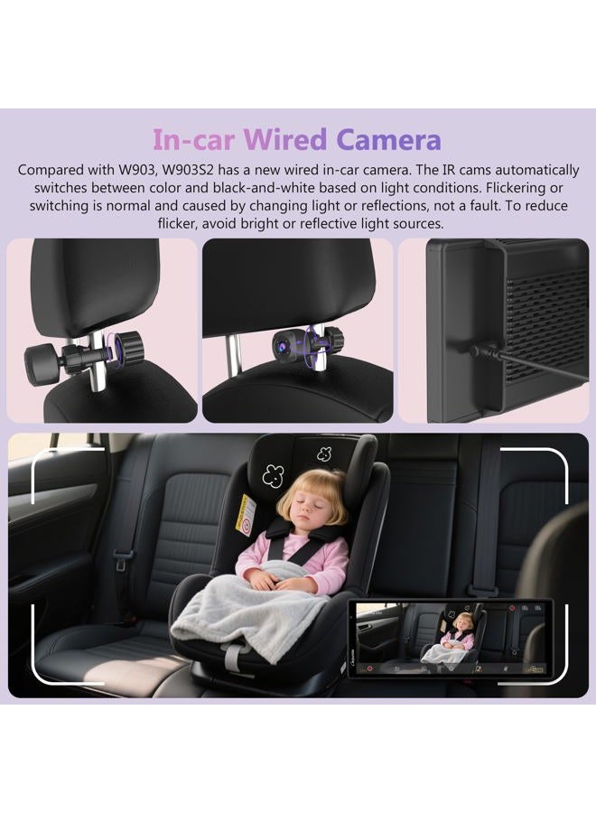 Carpuride Portable Wireless Carplay & Android Auto – 10.26-inch HD IPS Screen, GPS, Siri, Music, Dashboard Mounted - Image 2