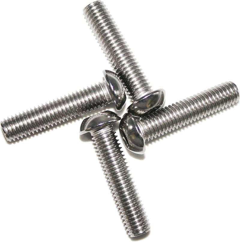 Fullerkreg 25 Pack M4-0.70 x35mm Button Head Socket Cap Bolts Screws, 18-8 Stainless Steel, Allen Hex Drive, ISO 7380, by ,Come in a Plastic Case - Image 2