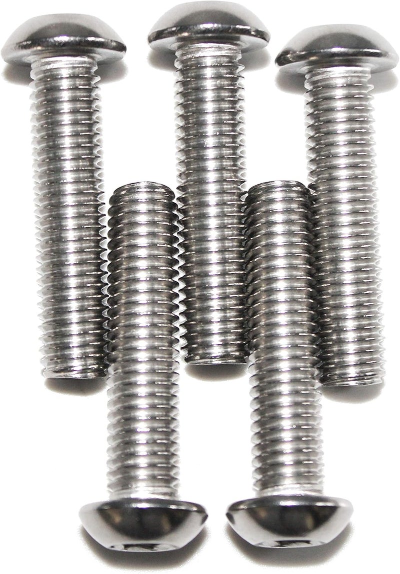 Fullerkreg 25 Pack M4-0.70 x35mm Button Head Socket Cap Bolts Screws, 18-8 Stainless Steel, Allen Hex Drive, ISO 7380, by ,Come in a Plastic Case - Image 3
