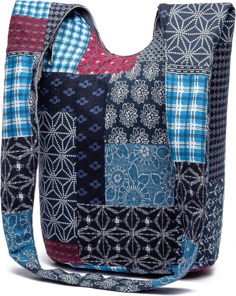 Coton Pose Women Shoulder Handbags Fashion canvas Hippie Crossbody Bags Bohemian Animal Prints Hobo Bags - Image 1