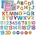 Thboxes Magnetic Letters and Numbers 52 Pieces Colorful Fridge Magnets for Toddlers 35 26 Uppercase Magnetic Letters 21 Numbers 5 Symbols for Kids Toddlers Preschool Spelling Learning - Image 3