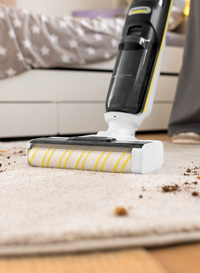 Karcher FCV 4 Wireless Wet & Dry 3-in-1 Vacuum Cleaner, With 4 Cleaning Modes,Dry, Auto,Power, Stair Modes Battery Life: Approx. 45 Minutes, For Hard Floors & Carpets 220 W FCV 4 black - Image 5