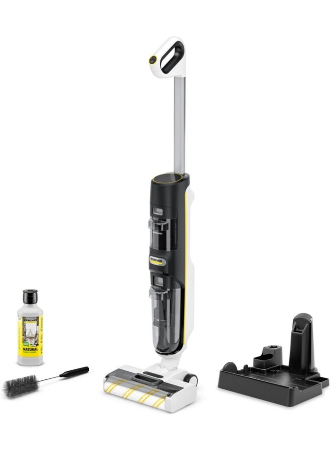 KARCHER FCV 4 Wireless Wet & Dry 3-in-1 Vacuum Cleaner, With 4 Cleaning Modes,Dry, Auto,Power, Stair Modes Battery Life: Approx. 45 Minutes, For Hard Floors & Carpets - 2 Years Warranty 220 W 1.056-132.0 black - Image 1