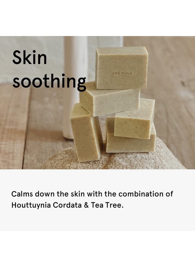 Tea Tree + Houttuynia Cordata Soap 1 Bar, 100G | Cleansing Soothing Bar For Smooth Soft Skin Without Irritation | Korean Skin Care - pzsku/Z712D72DD89D3E30CDA24Z/45/_/1733729854/92ddee2e-48b3-412e-b01c-4fba952ec083