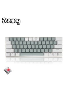 Light gray and white