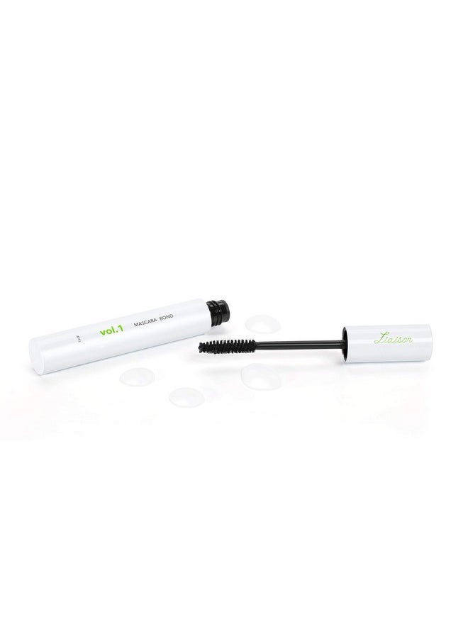 Liaison - Mascara Bond (4Ml) Mascara Volume And Length - Peptide Growth Complex - Volumizing & Lengthening Mascara For Lashes - No Glue Eye Mascara - Mascara With Lash Growth Serum - Long Lashes Mascara - Image 1