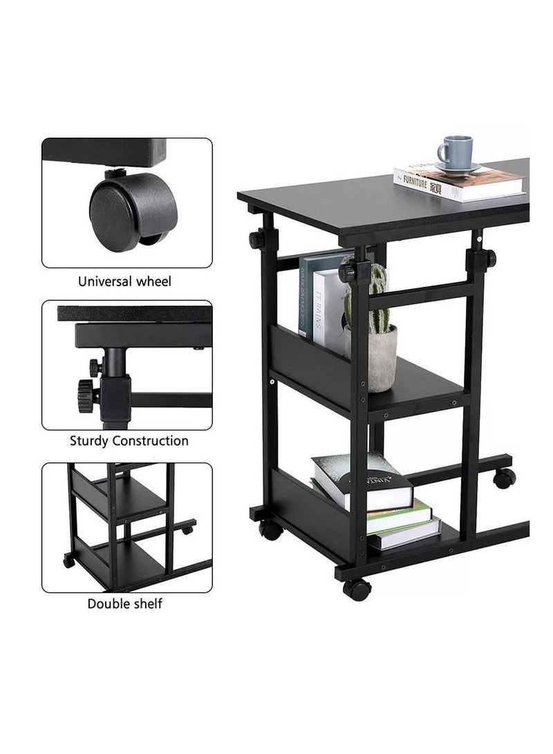 ADVANLUXE Height Adjustable C Shaped Side Table Coffee Table For Living Room Bedroom Office and More - Image 3