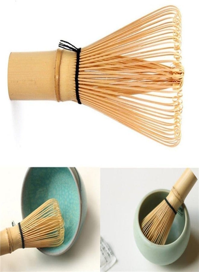 MILICRYSTAL Traditional Bamboo Matcha Whisk – Handmade Japanese Tea Whisk for Green Tea, Latte & Frothing (Natural, with Storage Case) - Image 4