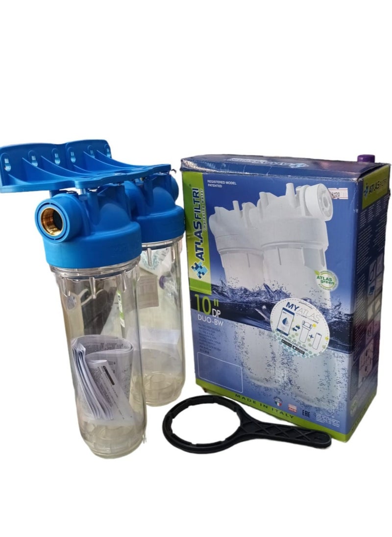 ATLAS 2 phase water Filter, machine Whole House Water Filter,2-Stage water Filtration, drinking water filter,  Sets of High Capacity Replacement Pre-Filter Sets for Essence Series Reverse Osmosis Water Filter System Stage 1 & 2.  - Image 2