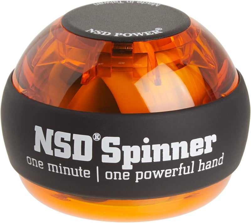 NSD Essential Crystal Spinner Gyro Ball | Grip Strengthener for Forearms, Wrist & Hands | String Start Design, Up to 18,000 RPM | Portable Wrist Trainer & Workout Equipment | Ideal for Desk Workers, Athletes & Musicians - Image 5