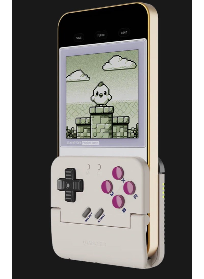 جيم سير جهاز تحكم الألعاب المحمول GameSir Pocket Taco بتقنية بلوتوث للأندرويد و آيفون | جهاز تحكم عمودي محمول | جهاز تحكم لاسلكي محمول ببطارية 600mAh - Image 1