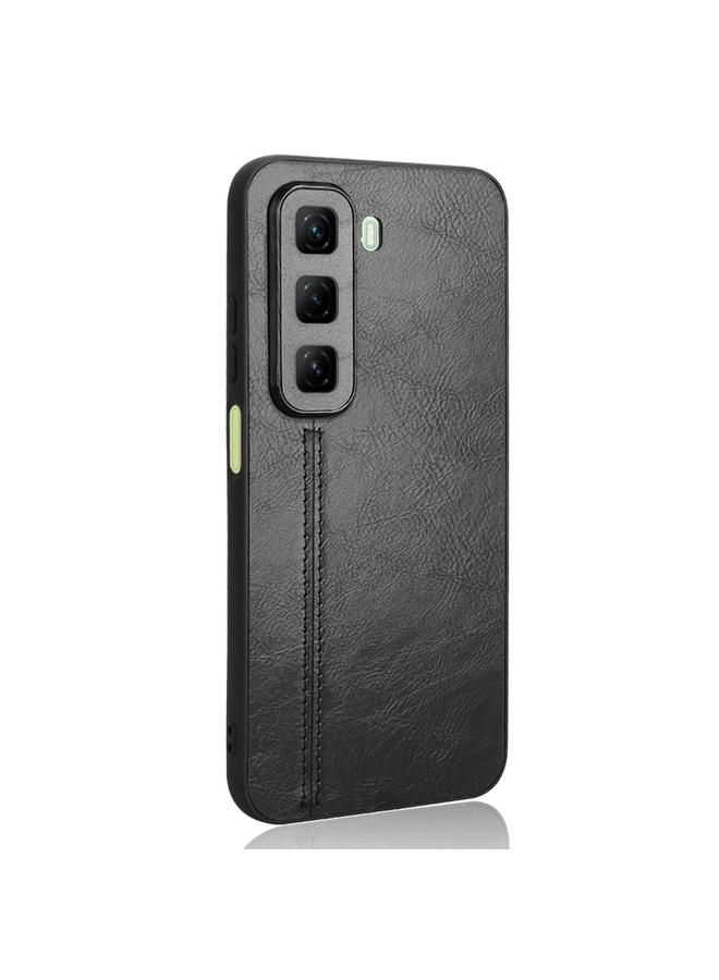 اس-توب جراب لهاتف Infinix Hot 50 5G، جراب هاتف بنمط بقرة وحقيبة خياطة وبطاقة - Image 4