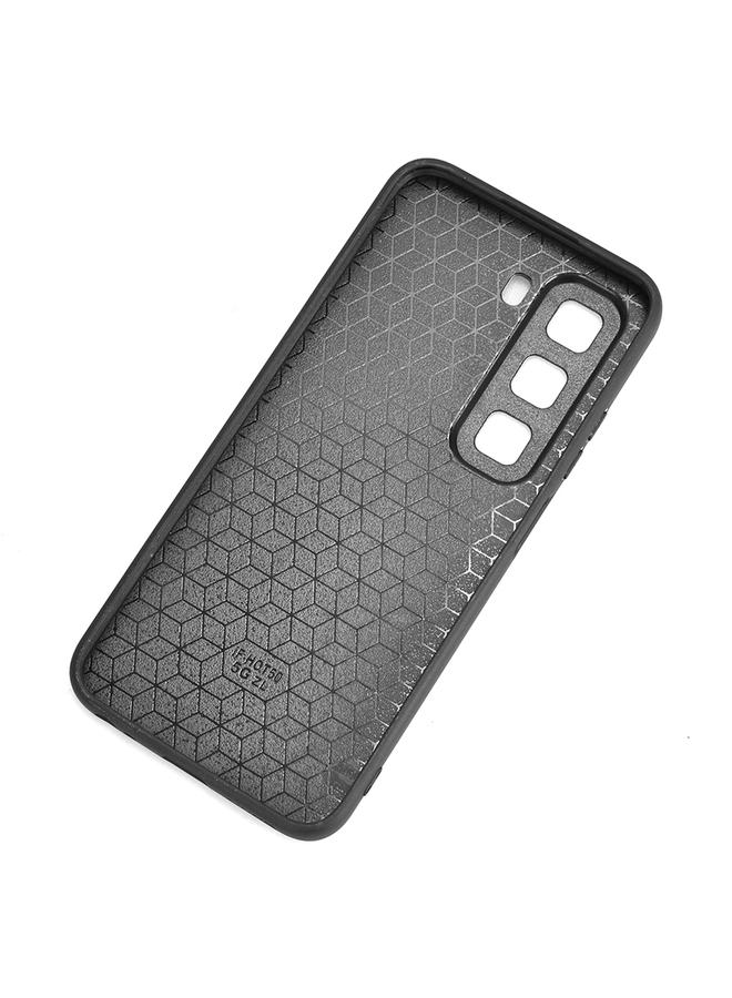 اس-توب جراب لهاتف Infinix Hot 50 5G، جراب هاتف بنمط بقرة وحقيبة خياطة وبطاقة - Image 5