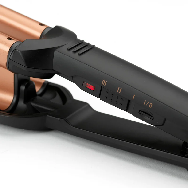 babyliss BaByliss Deep Waves Styler, Swivel Cord For Ease Of Use, Floating Plates For Even Heat Distribution, Long-lasting Styling Results & Ceramic Heating Technology, W2447SDE