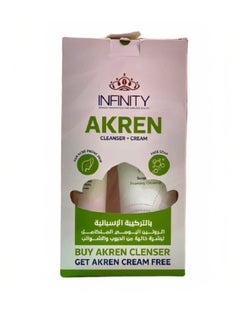 Infinty Infinity Akren Cleanser + Cream 200m +60g 