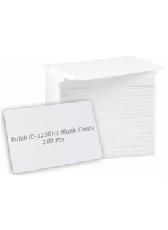Rubik Blank ID-125Khz RFID Key Cards for RFID Copier/Reader/Writer/Duplicator (ID-125KHz 200 Cards)  - Image 1