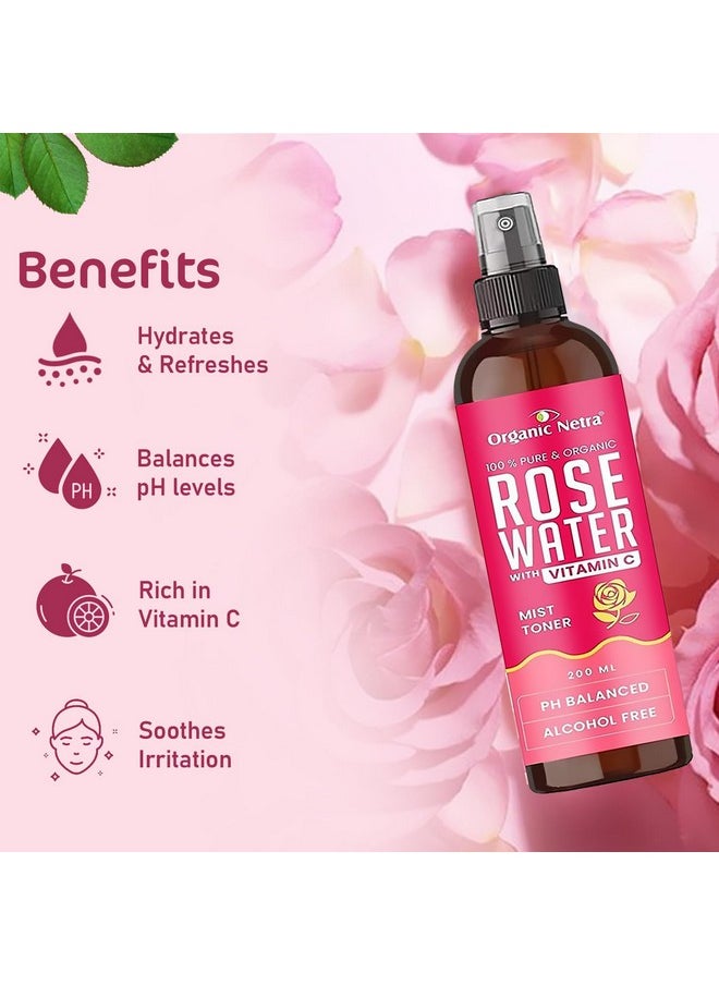 Rose Water With Vitamin C 200Ml & Ayurvedic Kumkumadi Tailam 30Ml Combo Set,Ayurvedic Glow Daily Night Regime (Set Of 2) - pzsku/Z712E74A9C70345B747D0Z/45/_/1735817061/0fc01de9-479d-41af-9cc9-d0bce509508e