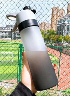 650ml Smart Mist Spray Water Bottle | Reusable Sports Water Jug with Leak-Proof Design | Multi-Functional Gym & Outdoor Spray Cup | Ergonomic Hydration System (Grey & Black) - pzsku/Z712E84F2F3A3A9BC7667Z/45/_/1736575200/07d09dbb-121a-4fae-be50-b87b79a8686b